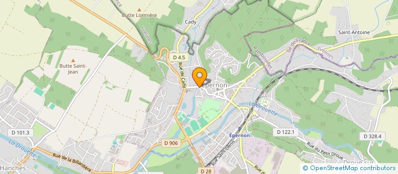 localisation de l'entreprise 440 128 981 à EPERNON