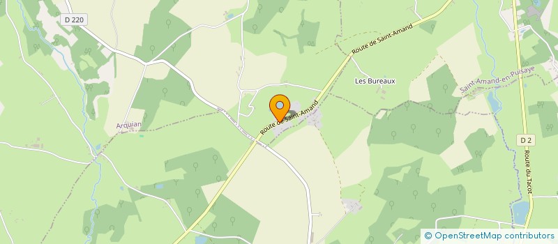 localisation de l'entreprise 440 195 709   ARQUIAN