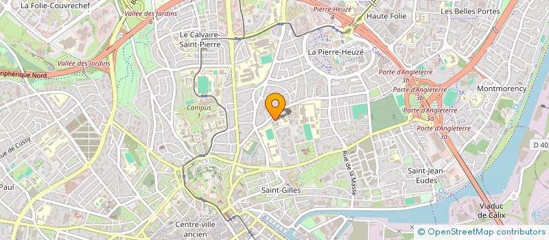 localisation de l'entreprise 440 258 432  à CAEN