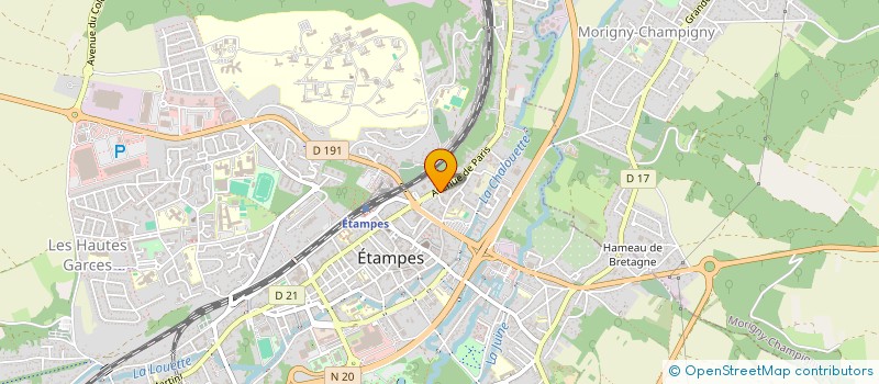 localisation de l'entreprise 440 259 596 à ETAMPES