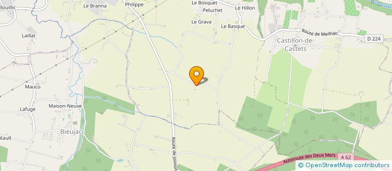 localisation de l'entreprise 440 265 957   CASTETS ET CASTILLON