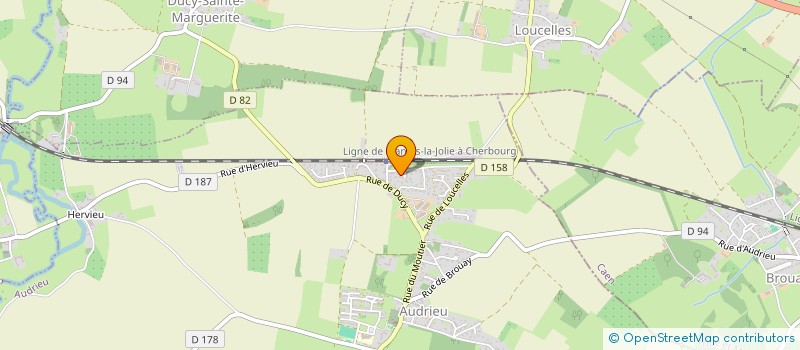 localisation de l'entreprise 440 321 172   AUDRIEU