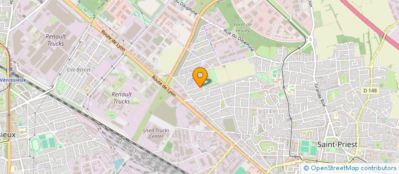 localisation de l'entreprise 440 360 717   SAINT-PRIEST