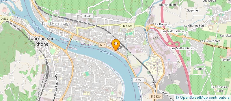 localisation de l'entreprise 440 391 167   TAIN-L'HERMITAGE