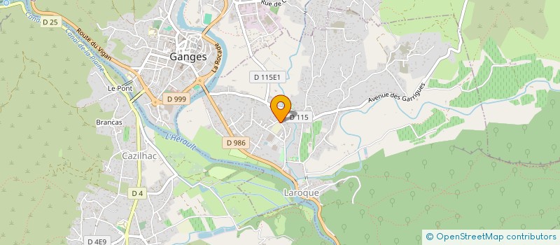 localisation de l'entreprise 440 396 596   LE VIGAN