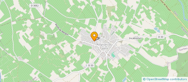 localisation de l'entreprise 440 399 145   ALIGNAN-DU-VENT