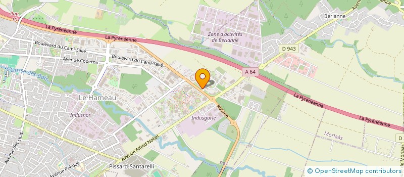 localisation de l'entreprise 440 466 282  à PAU