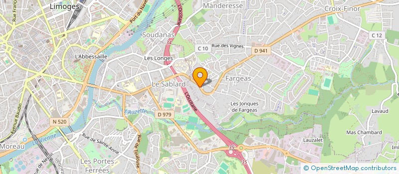localisation de l'entreprise 440 491 322  à PANAZOL