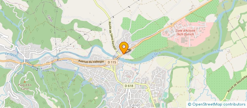 localisation de l'entreprise 440 534 352   CERET