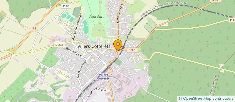 localisation de l'entreprise 440 540 417 à VILLERS-COTTERETS