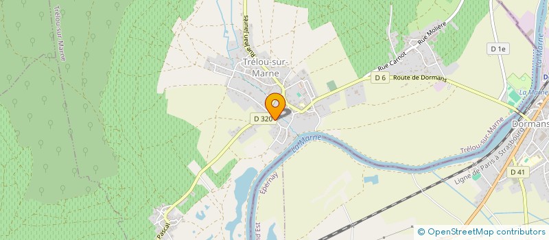 localisation de l'entreprise 440 569 507 à TRELOU-SUR-MARNE