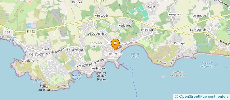 localisation de l'entreprise 440 619 880 à PLOEMEUR