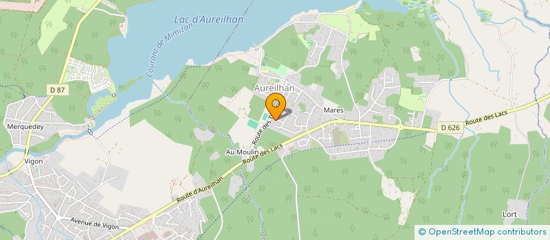 localisation de l'entreprise 440 729 150   AUREILHAN