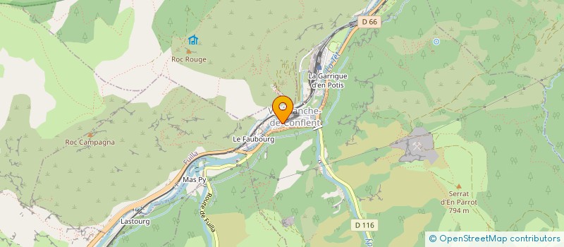 localisation de l'entreprise 440 752 301   PRADES