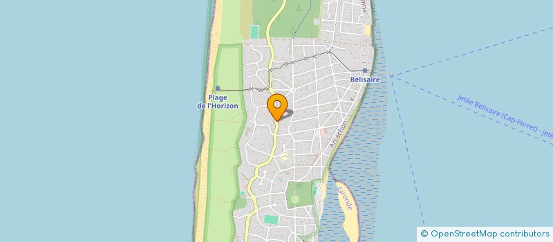 localisation de l'entreprise 440 760 247  à LEGE-CAP-FERRET