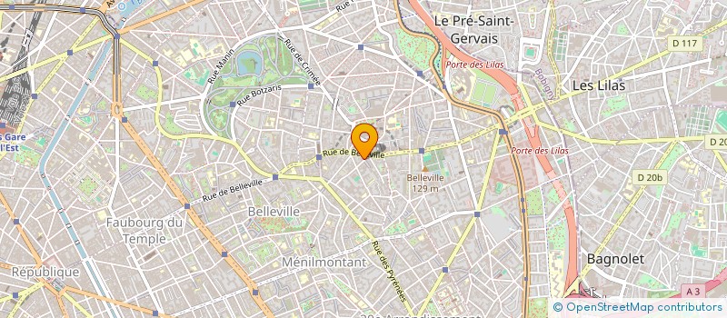 localisation de l'entreprise 440 786 416   PARIS