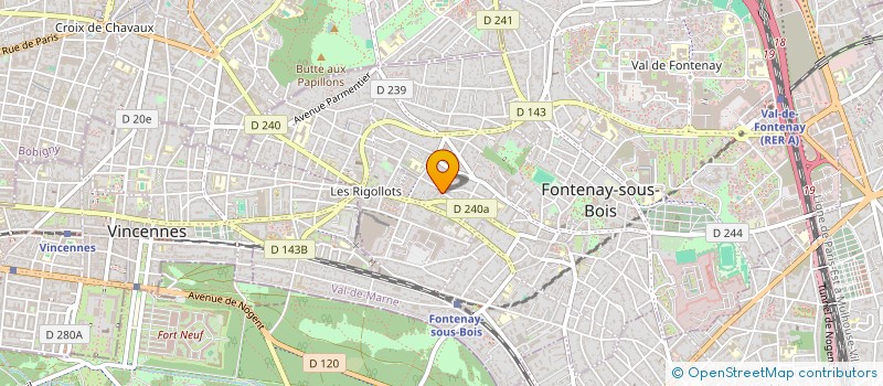 localisation de l'entreprise 440 837 037 à FONTENAY-SOUS-BOIS