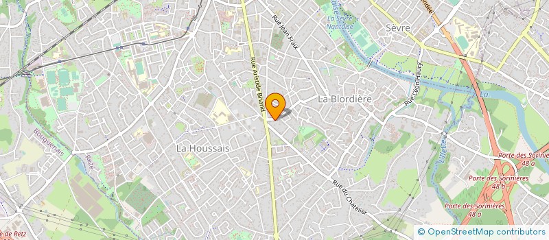 localisation de l'entreprise 440 885 531   LES SORINIERES