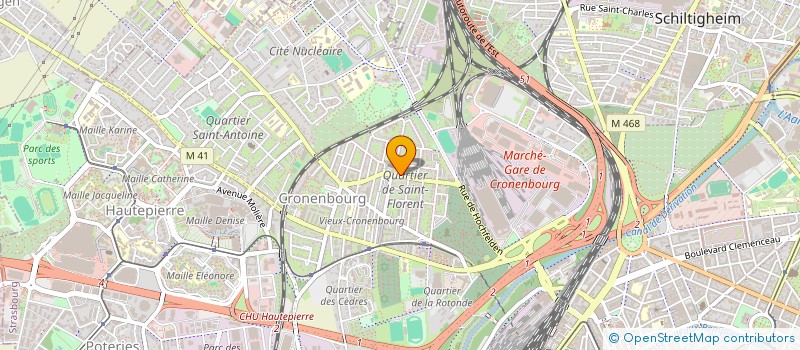 localisation de l'entreprise 440 908 366 à STRASBOURG