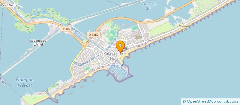 localisation de l'entreprise 440 965 838  à PALAVAS-LES-FLOTS