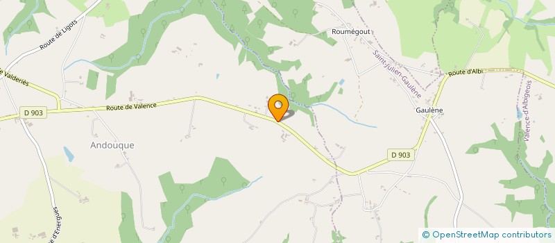 localisation de l'entreprise 440 971 745   ANDOUQUE