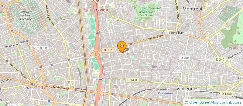 localisation de l'entreprise 440 ASSOCIES à MONTREUIL