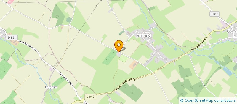 localisation de l'entreprise 441 032 976   FRASNOY