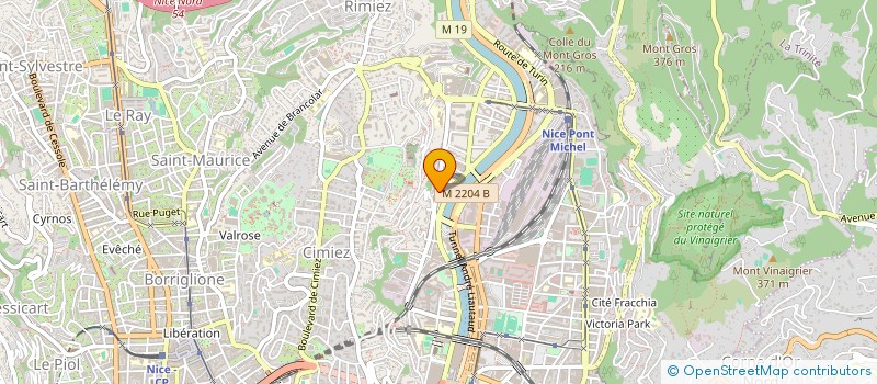 localisation de l'entreprise 441 038 981 à CANNES