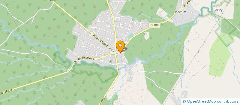 localisation de l'entreprise 441 039 799   SAUCATS