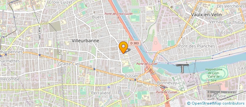 localisation de l'entreprise 441 075 793 à VILLEURBANNE