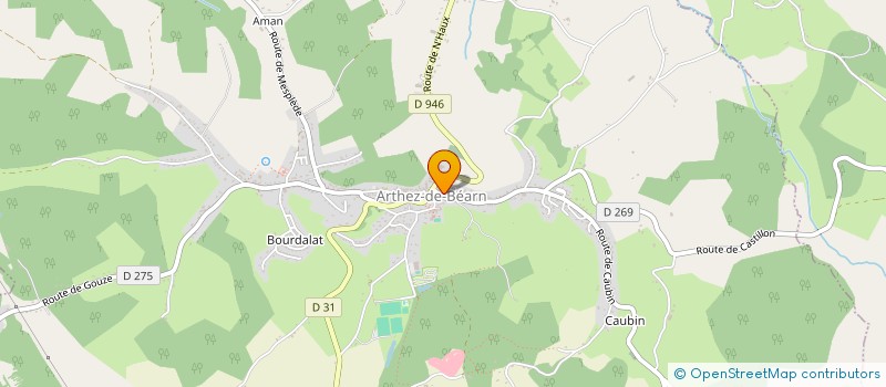 localisation de l'entreprise 441 105 418   PAU