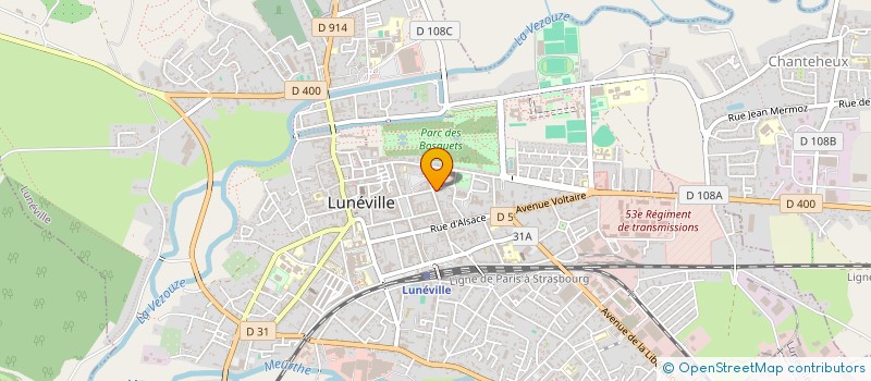 localisation de l'entreprise 441 108 453   LUNEVILLE
