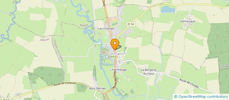 localisation de l'entreprise 441 174 208   CORMATIN