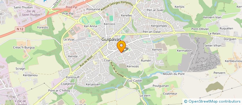 localisation de l'entreprise 441 194 982   GUIPAVAS