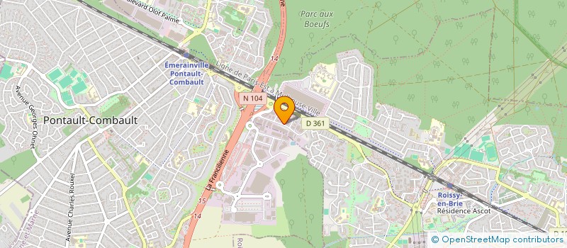 localisation de l'entreprise 441 210 788   SAINTE-GEMME