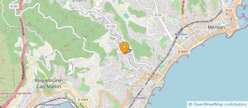 localisation de l'entreprise 441 236 213 à ROQUEBRUNE-CAP-MARTIN