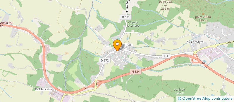 localisation de l'entreprise 441 253 473   PUJAUDRAN