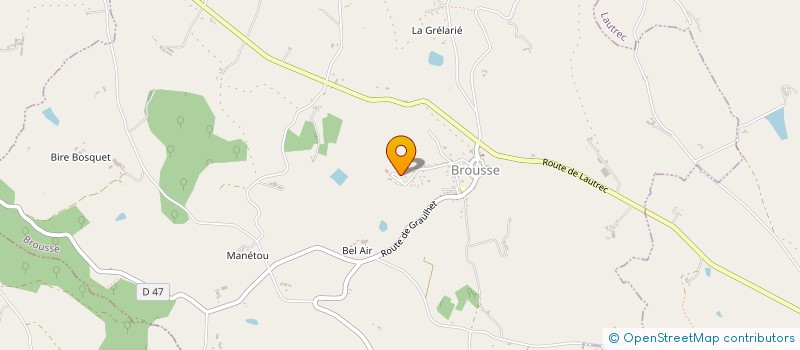 localisation de l'entreprise 441 260 965   BROUSSE