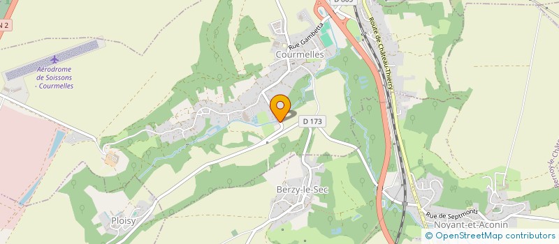 localisation de l'entreprise 441 332 293   COURMELLES