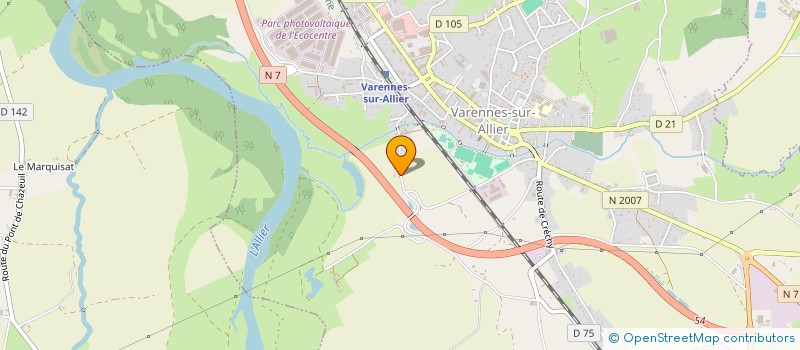 localisation de l'entreprise 441 339 728   VARENNES-SUR-ALLIER