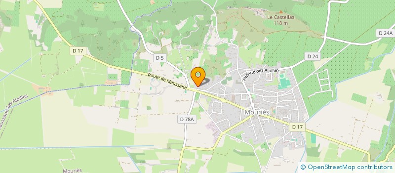 localisation de l'entreprise 441 346 681   MOURIES