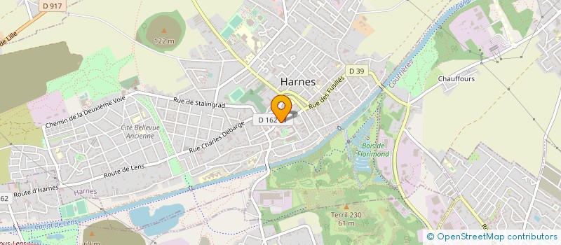 localisation de l'entreprise 441 407 699   HARNES