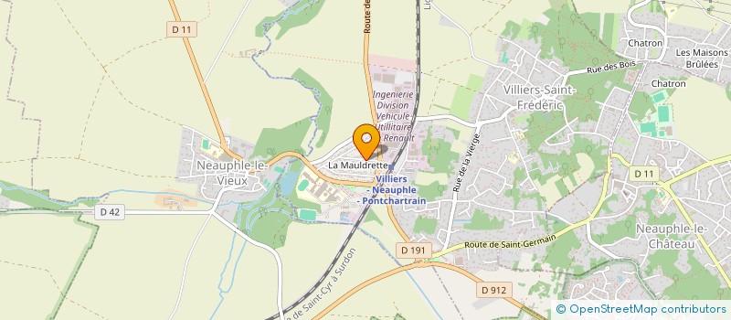localisation de l'entreprise 441 455 516 à VILLIERS-SAINT-FREDERIC