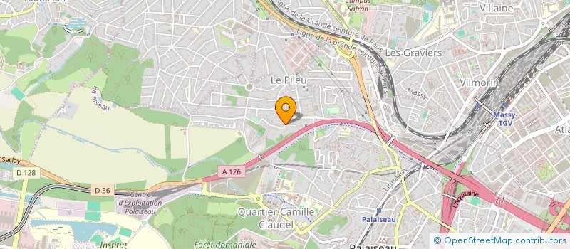 localisation de l'entreprise 441 462 629   PALAISEAU