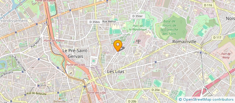 localisation de l'entreprise 441 480 803 à LES LILAS