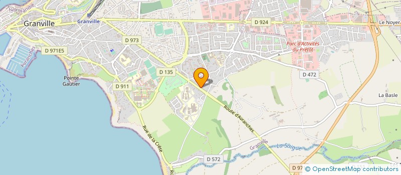 localisation de l'entreprise 441 486 669   GRANVILLE