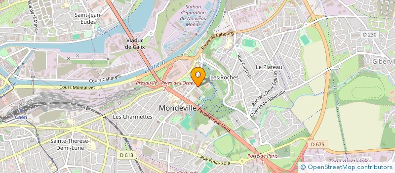 localisation de l'entreprise 441 489 101  à CAEN