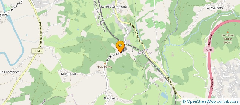 localisation de l'entreprise 441 490 752   ALLASSAC