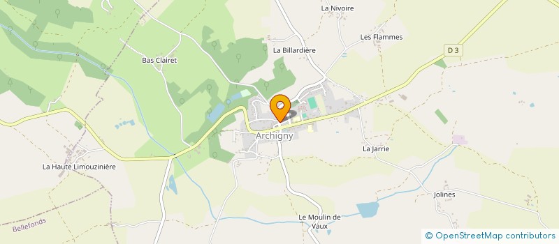 localisation de l'entreprise 441 512 795   ARCHIGNY