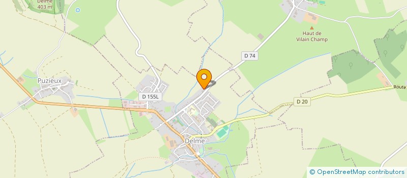 localisation de l'entreprise 441 522 703   DELME